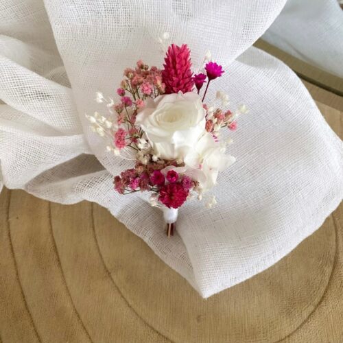 Boutonnière Framboise