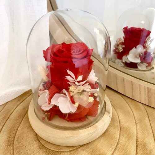 Cloche Rose Rouge