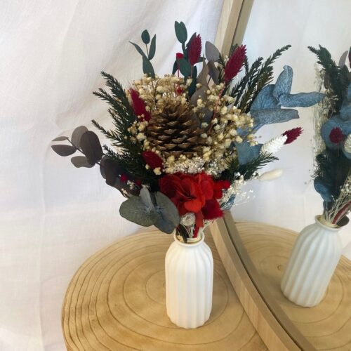 Composition Noël pomme de pin