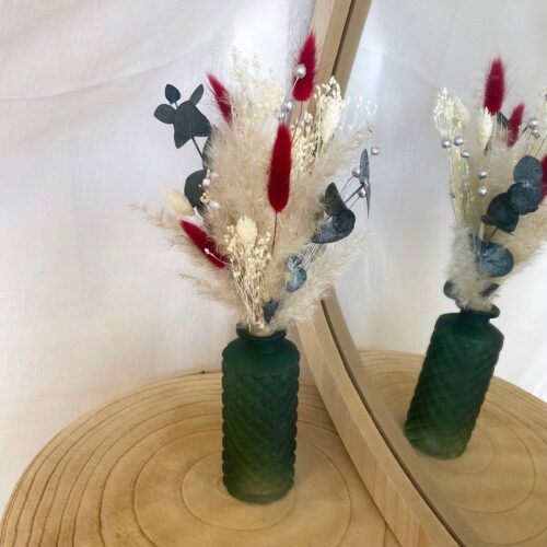 Composition Vase vert