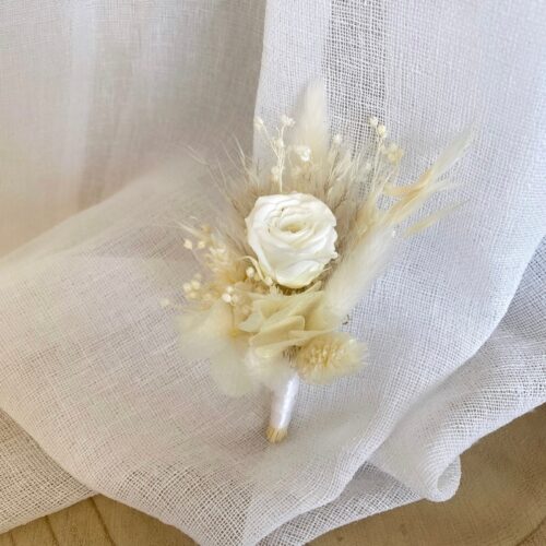 Boutonnière Blanche