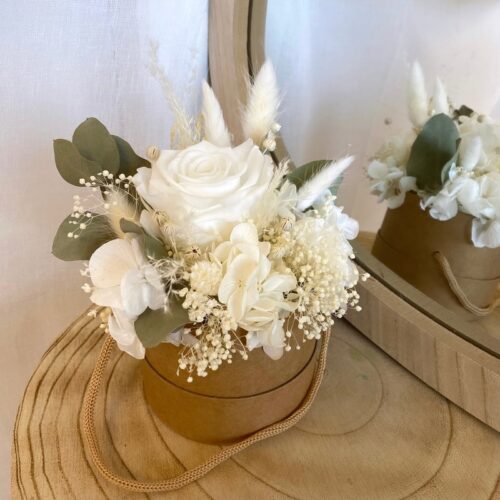 Flowerbox Blanc/vert
