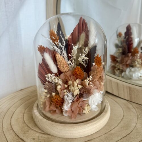 Cloche fleurie Ambre