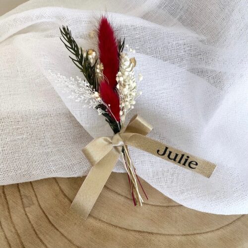 Marque place avec personnalisation prénom