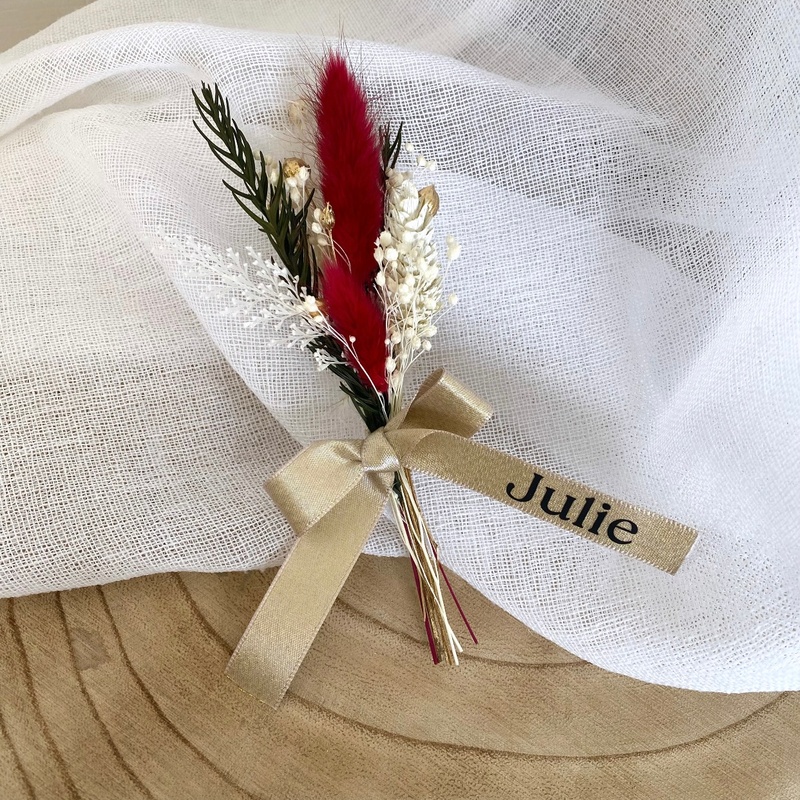 Marque place avec personnalisation prénom