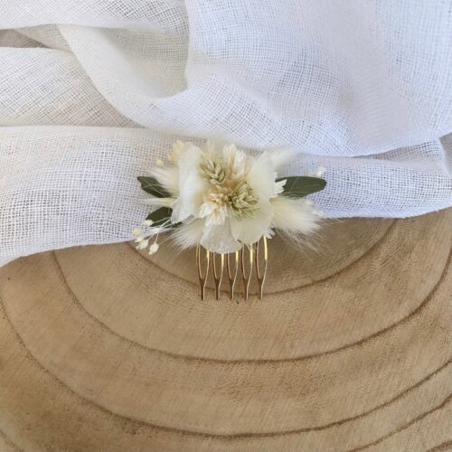 Peigne Blanc/vert