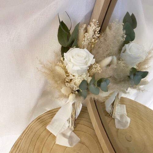 Demoiselle Blanc/Vert