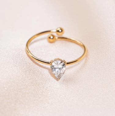 Bague en forme de goutte – Image 2