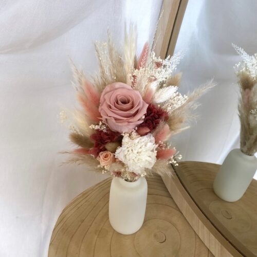 Composition Vieux rose