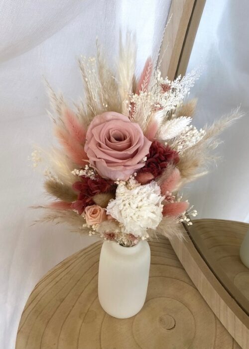 Composition Vieux rose