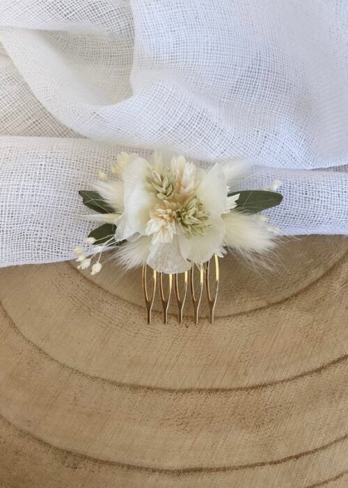Peigne Blanc/vert